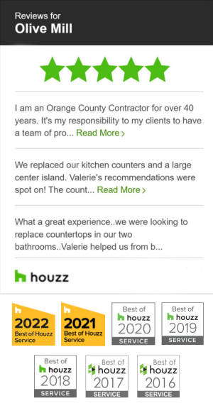 Olive Mill - Houzz Reviews and Service Awards