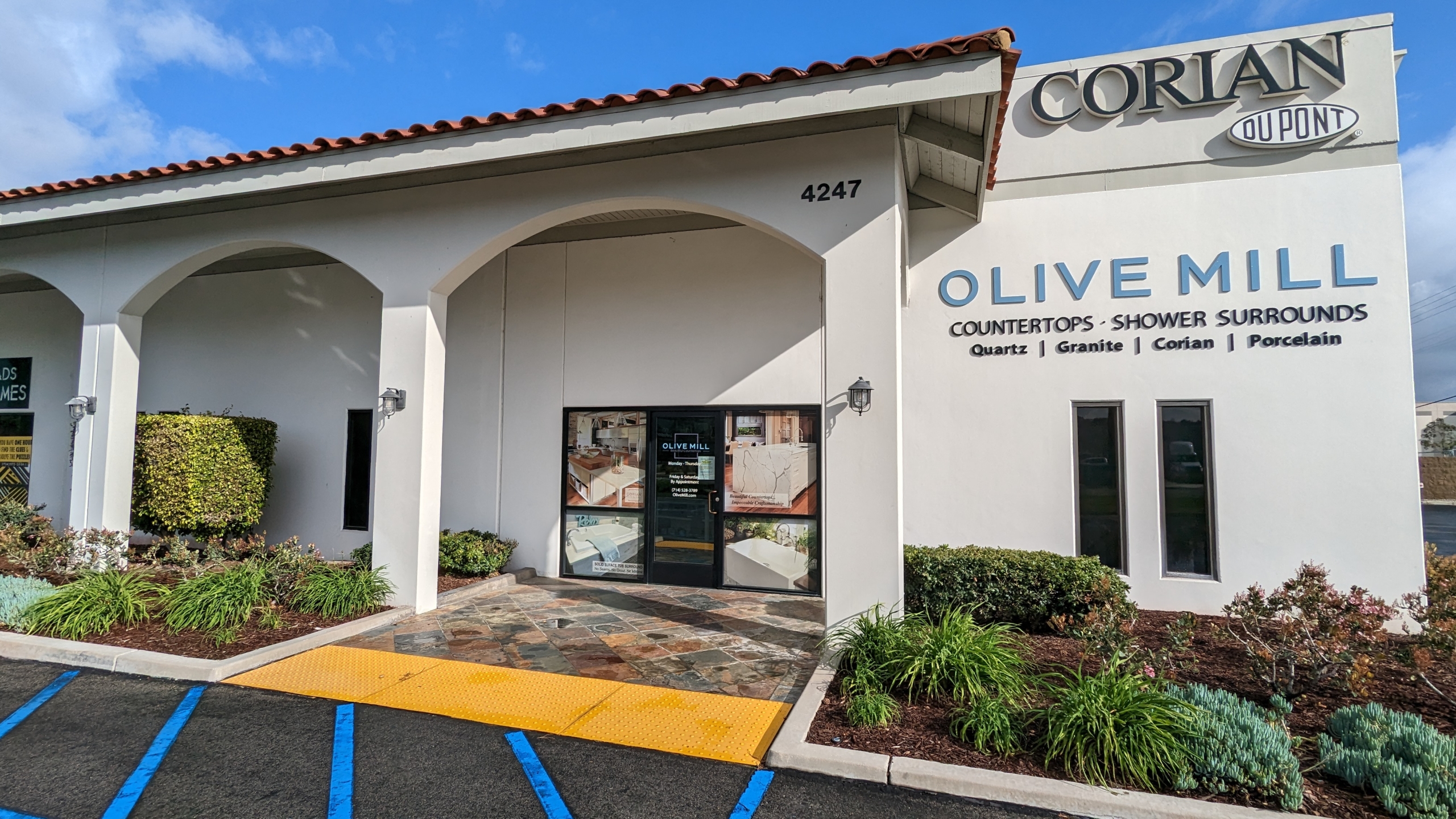 Olive Mill - Front Entrance in Anaheim CA