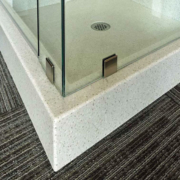Corian Solid Surface Shower Curb