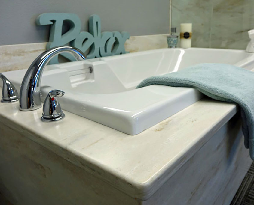 Corian Solid Surface Tub Surround